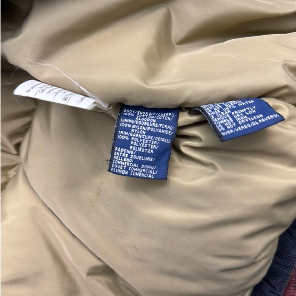 90s Tommy Hilfiger Corduroy Down Puffer Coat - Picture 5 of 6